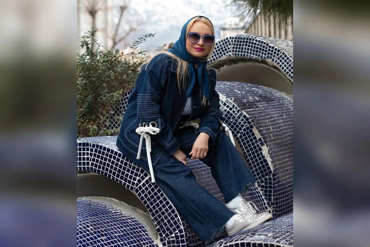 عکس | پوشش متفاوت مریم کاویانی در سفر به دبی