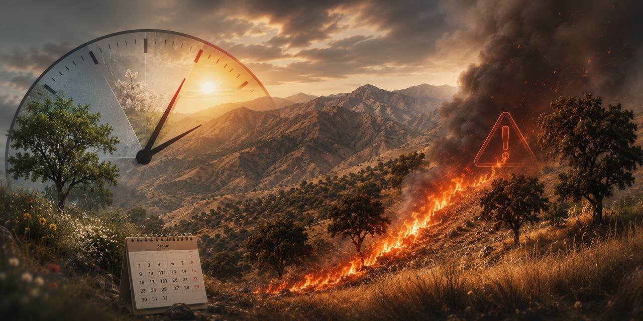 زاگرس روی «انبار باروت»؛ آتش‌سوزی‌ها پیش از فرارسیدن تابستان آغاز شده‌اند
